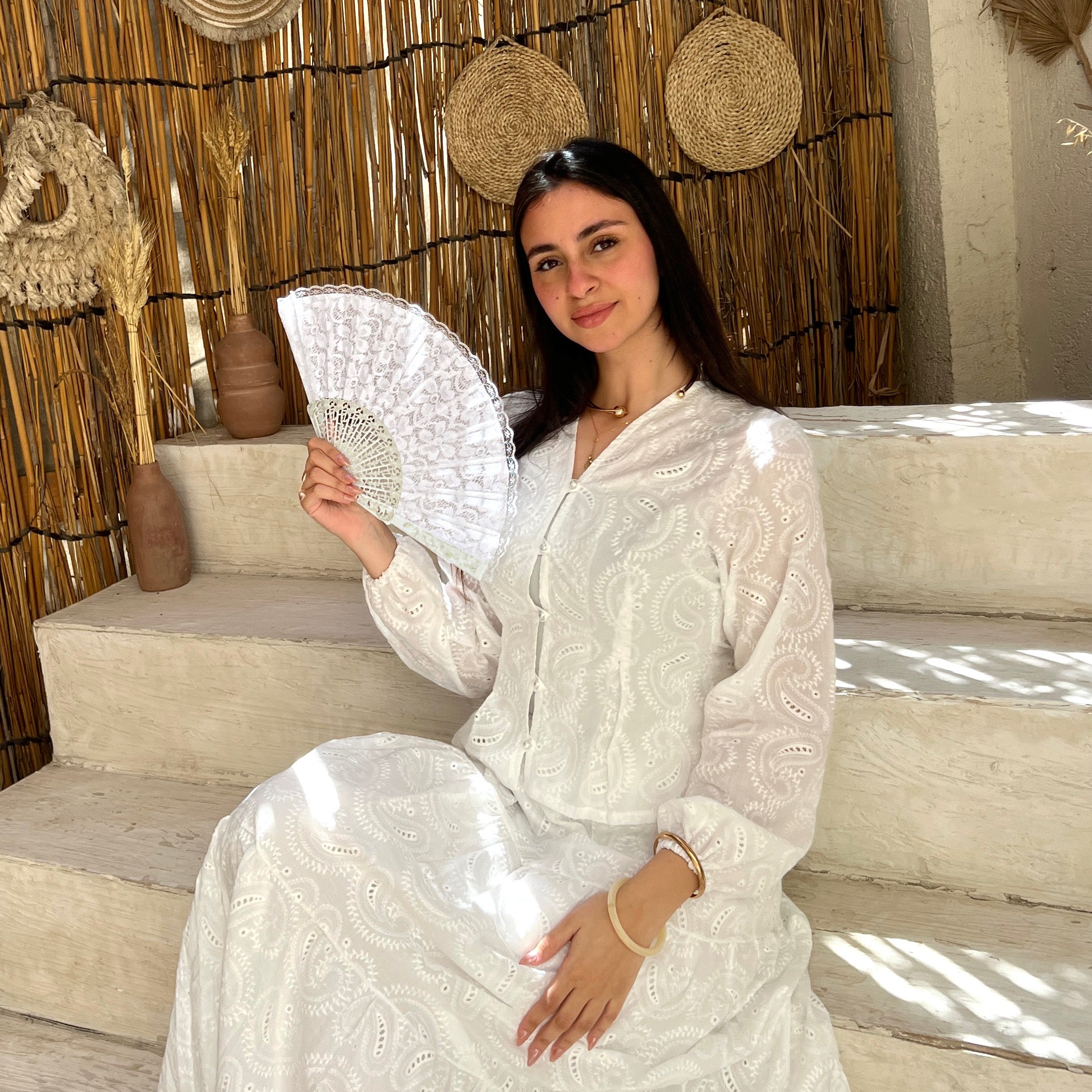 Voile White blouse
