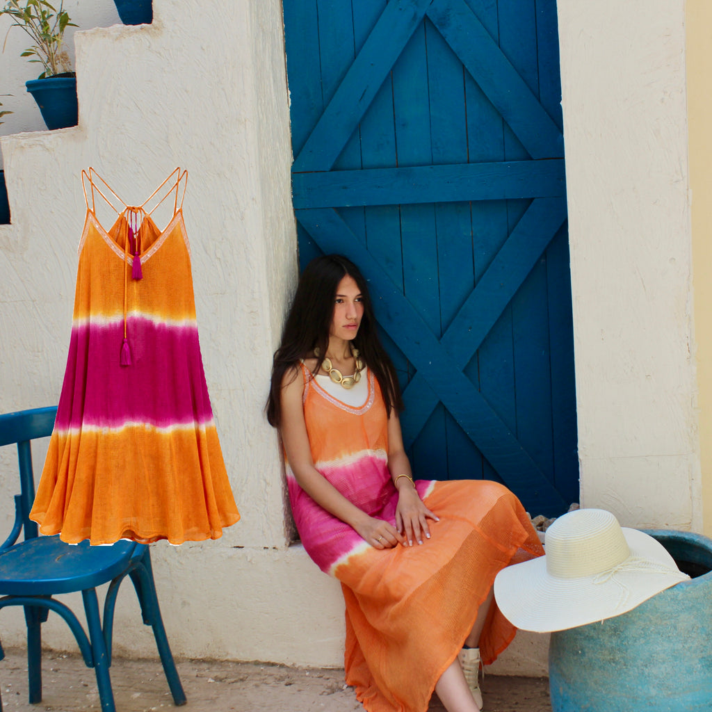 Tie Dye Maxi Dress