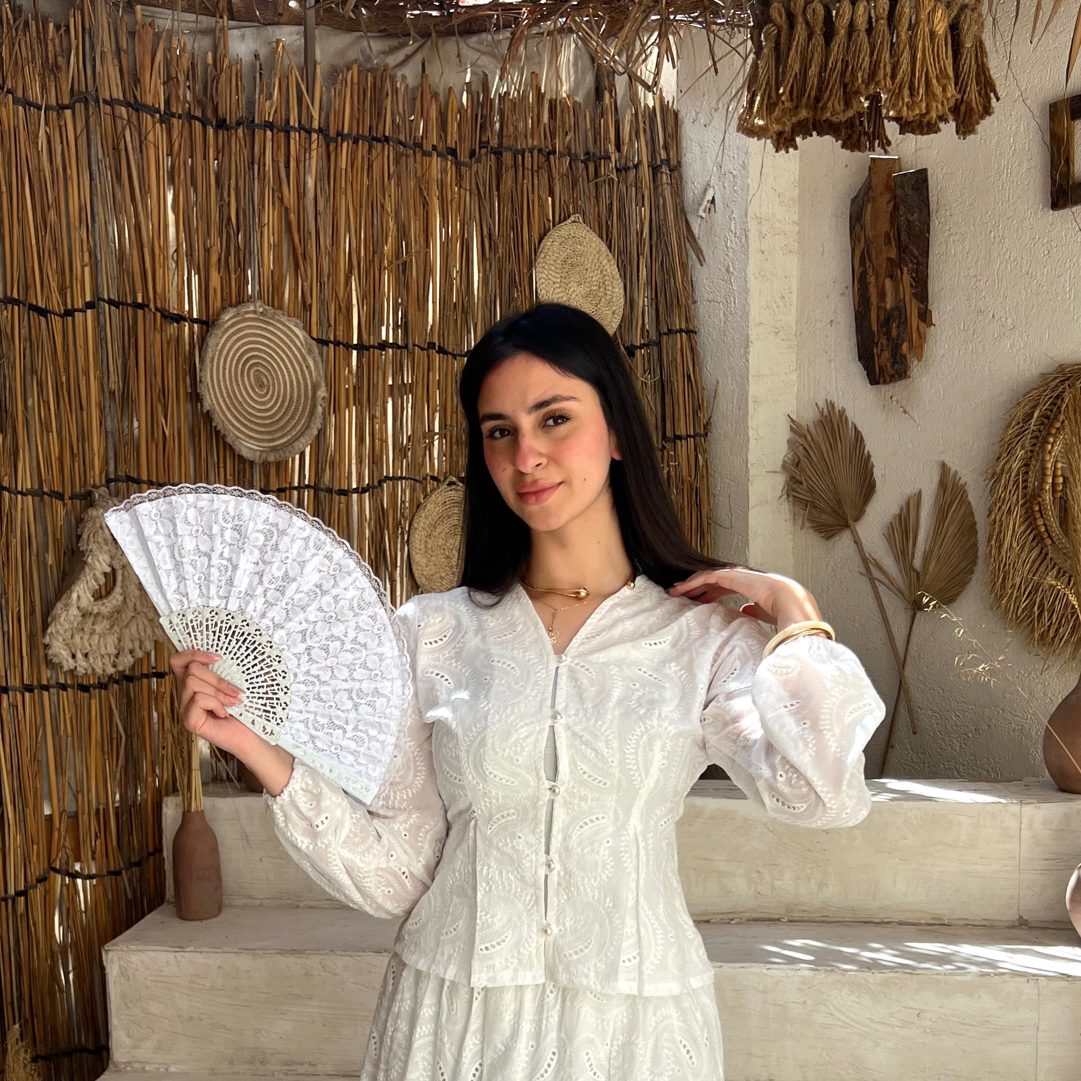 Voile White blouse