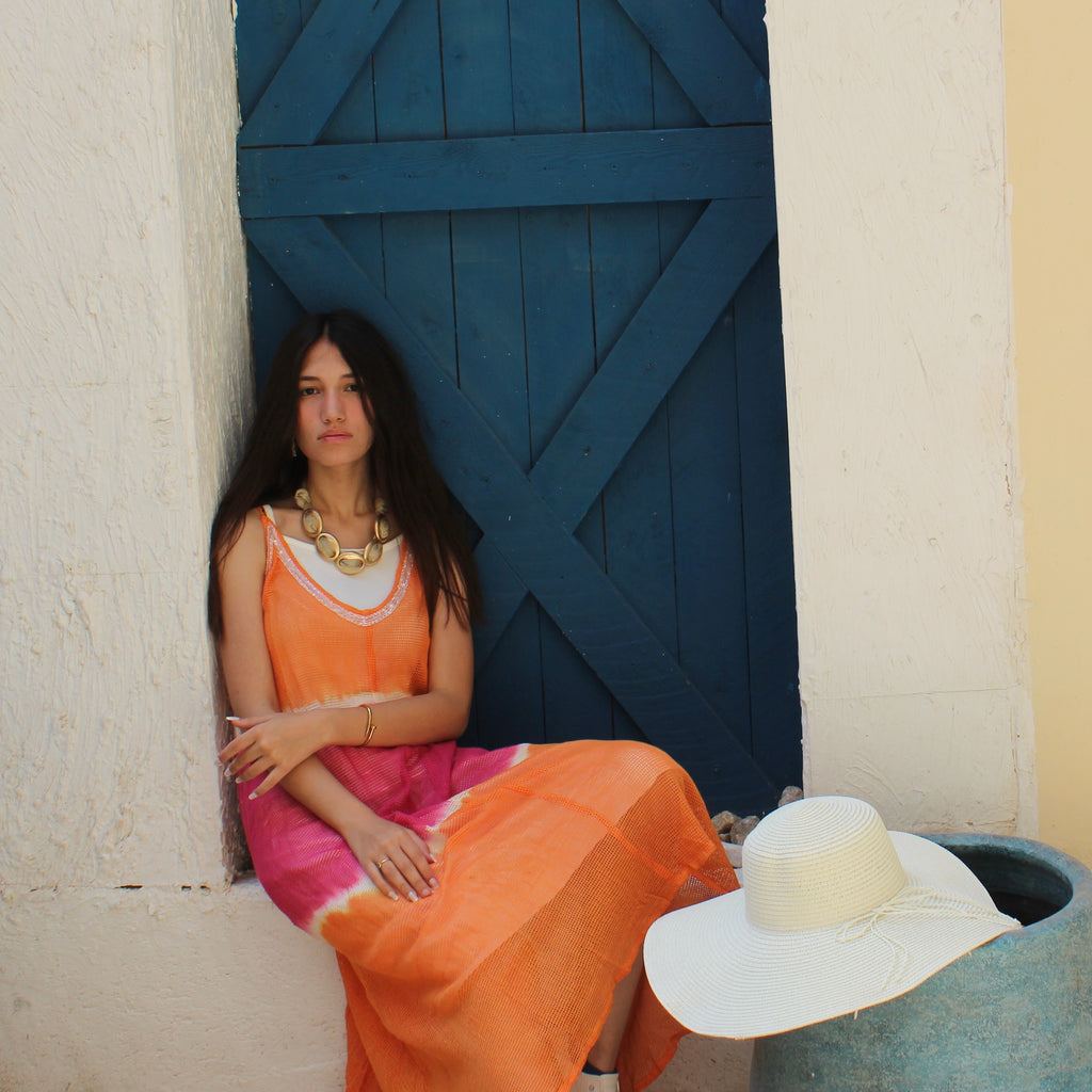 Tie Dye Maxi Dress