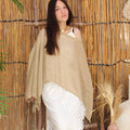 Glitter cape ( white - gold- Brown )